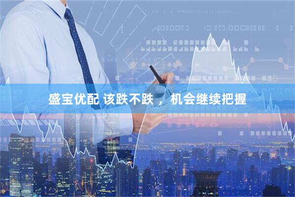 盛宝优配 该跌不跌 ，机会继续把握